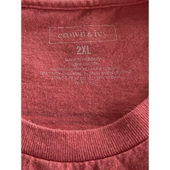 Crown & Ivy Duck Hunting Dog Theme Chocolate Labrador T-Shirt Cotton Mens 2XL - Picture 8 of 9